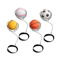 Balle élastique magique en plastique pour le poignet, balle de coordination œil-main à lancer à la main, pour l'entraînement et le fitness en extérieur des seniors