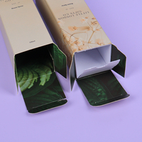 Boîte d'emballage de petit format écologique avec logo personnalisé, boîtes en papier cadeau pour bougies parfumées et diffuseurs à bâtonnets pour la maison