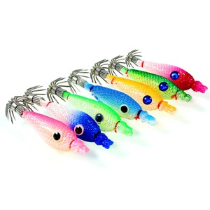 Egi Squid Jig Hook Artificiel Bois Crevettes Lumineux Squid Jig <span class=keywords><strong>Balance</strong></span> Egi Squid Jig - Product Image 5