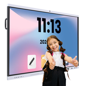 <span class=keywords><strong>Pizarra</strong></span> <span class=keywords><strong>Digital</strong></span> Interactiva 4K con Pantalla Táctil de 20 Puntos, <span class=keywords><strong>Pizarra</strong></span> Inteligente <span class=keywords><strong>para</strong></span> Enseñanza en el Aula de 65/75/86/98 Pulgadas - Product Image 3