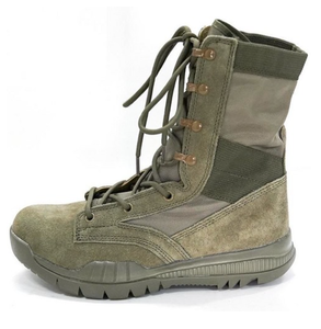 Botas TSB1102 Verde Oliva, Botas de Primavera, Botas de Desierto, Ligeras, de Cuero Vacuno y Gamuza - Product Image 4
