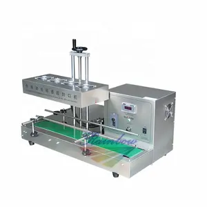 Wholesale price continue desktop automatic induction sealing machine