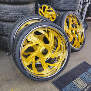 RCSR Llantas Forjadas Personalizadas de 22 24 26 28 30 Pulgadas, Llantas <span class=keywords><strong>Trapstar</strong></span> con Borde Profundo 5x127 para Chevy C10 - Product Image 5