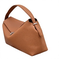 Sac à main vintage 2026 en cuir de vachette de luxe pour femme, tendance, minimaliste, avec fermoirs, sac de médecin polyvalent grande capacité, sac à bandoulière pour femme
