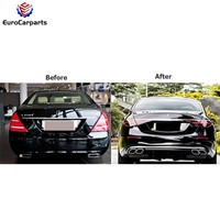 Kit de carrosserie et accessoires pour Mercedes Classe S, modèle S500 S550 W221 (2006-2013), mise à niveau style W223 S63, système de pare-chocs.
