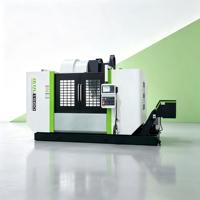 Centre d'usinage vertical MVL1580S, 2 lignes, 1 rail rigide, broche BT50, machine de fraisage CNC pour le traitement des moules métalliques