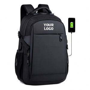 JW851 Mochilas Escolares Antirrobo Impermeables Personalizadas para Hombre, Bolsa de Viaje para Computadora Portátil con Puerto USB, Mochilas de Viaje para Mujer - Product Image 1