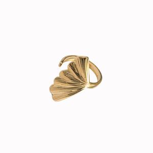 Anillo Abierto de Acero de Titanio Personalizado para Mujer, Nuevo Estilo INS, Joyería de Moda de Acero Inoxidable de Lujo para Regalo de Cumpleaños - Product Image 5