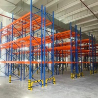 Système de rayonnage sélectif robuste pour entrepôt avec barres de support en acier – Fabricant industriel