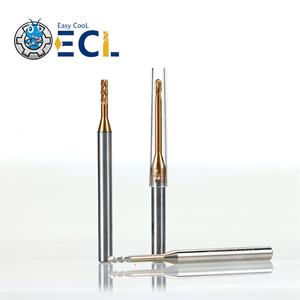 ดอกกัดคาร์ไบด์เคลือบอัลติน ECL แบบ 2 ฟลูต คอยาว หัวบอล - Product Image 4