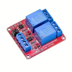 Módulo de Accionamiento PLC con Activación por Nivel Alto y Bajo, Placa de Control de Relé de 5V 12V 24V, Módulo de Relé Electromagnético de 2 Canales - Product Image 4