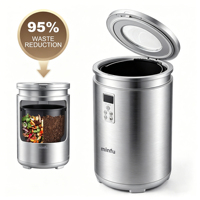 Composteur alimentaire électrique automatique 4,5 L, sans odeur, pour la maison et la cuisine, machine de compostage des déchets alimentaires