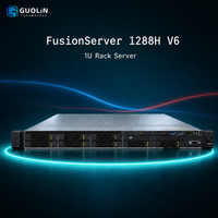Serveur FusionServer 1288H V6 1U en rack, configuration personnalisable de RAM, SSD, HDD, stockage, serveur de centre de données d'entreprise