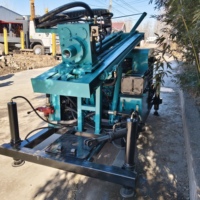 Foreuse rotative diesel à grande capacité et robuste, chenilles à roulements, mobilité maximale, profondeur maximale de 200 m, diamètre de 350 mm |   Forage pétrolier
