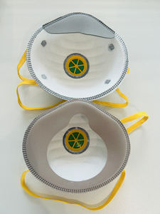 Masker Debu 400MOQ <span class=keywords><strong>P2</strong></span> dengan Penutup Hidung PU BARU untuk Perlindungan Industri Terhadap Debu, Kabut, dan Asap <span class=keywords><strong>Respirator</strong></span> Sekali Pakai PFF2 dengan Katup - Product Image 2