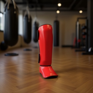 Protector de Espinilla HB SPORT, Diseño Duradero de Cuero PU para Entrenamiento de Boxeo y Artes Marciales - Product Image 2