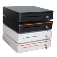 5 Rechnungen 8 Münzen oder 5 Rechnungen 5 Münzen Metall Geld Kassen schublade für POS-System Cash Safe Box Schublade Rj11
