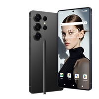 Smartphone Smasun S25 Ultra 5G 7.3 Inci HD Deca Core OLED Kamera Belakang 108MP Versi Global Android 15 Terbaru Ponsel LTE