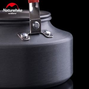 <span class=keywords><strong>Naturehike</strong></span> 1.1L 1.45L Poignée résistant à la chaleur Camping en plein air Ustensiles de cuisine Pique-nique Chaleur Café Théière Camping Pot - Product Image 2