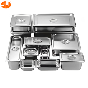 Düşük adedi paslanmaz çelik SS201 Gn Pan amerikan tarzı 1/1 1/2 1/3 tüm boyut gıda konteyner Pan büfe Gastronorm Gn Pan - Product Image 6