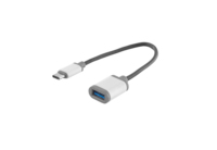 Kabel Adaptor OTG USB Tipe C ke USB Tipe A untuk Komputer