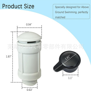 <b>Pool</b> Air Jet Valve And Cap Replacement 12363 12373 Plastic Swimming <b>Pool</b> <b>Accessories</b> - Product Image 5