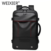 Tas Ransel Laptop Anti Maling Kapasitas Besar, Tahan Air, PU, Modis, Awet, Murah, Desain Terbaru, Unisex, untuk Bisnis dan Santai Pria