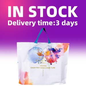 Bán Buôn Số Lượng Nhỏ Chấp Nhận Được Đầy Đủ Màu Sắc In Logo Tùy Chỉnh Có Sẵn LDPE Bản Vá Xử Lý Tùy Chỉnh Túi Nhựa - Product Image 5