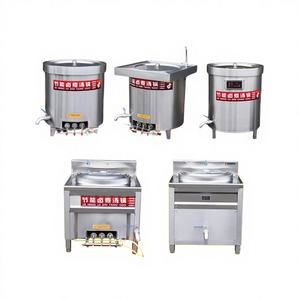 Olla Eléctrica de 100L para Cocinar y Hervir, Acero Inoxidable 304, Calentamiento a Gas/Eléctrico para Uso Comercial - Product Image 1