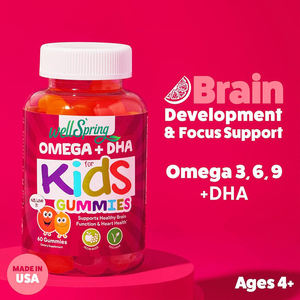 Omega 3 Multivitamin Gummies <span class=keywords><strong>DHA</strong></span> Zinc Bebas Gluten Rasa Buah Vitamin untuk Anak-anak Merek HYX 60 Buah Pencernaan Imunitas - Product Image 5