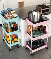 Carritos y Islas de Cocina Multifuncionales de Fábrica, Estante de Almacenamiento para Sala de Estar y Cocina