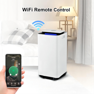 MC10-5080 <span class=keywords><strong>Deshumidificador</strong></span> de Aire Inteligente Tuya Portátil para el Hogar, Mini Compresor de 10L/12L/día con Wi-Fi - Product Image 4