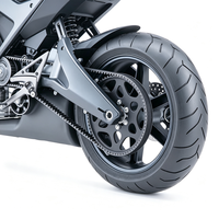 Pulley Timing 32 Gigi Aluminium 6061 Anodized Keras Tahan Aus Presisi Tinggi Khusus untuk Suku Cadang Penggerak Listrik Sepeda Motor