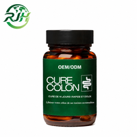 Capsules Détox Douces pour Nettoyage du Côlon en 14 Jours (OEM/ODM) - Supplément Rapide et Doux pour Soulager les Toxines du Côlon et Améliorer la Santé Digestive