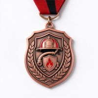 Cadre de médaille militaire personnalisé avec logo – Médailles gagnantes frappées à l'unité pour commémoration militaire et des anciens combattants (vente en gros)