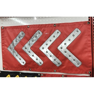 Nhấp nháy <span class=keywords><strong>LED</strong></span> phản xạ mũi tên hướng biểu ngữ Màu Đỏ dấu hiệu giao thông - Product Image 4