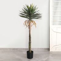 Bonsaï en plastique réaliste Canne Agave Arbres Intérieur Maison Bureau Décor Artificielle Yucca Plante En Pot