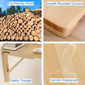 <span class=keywords><strong>Tavolo</strong></span> pieghevole a <span class=keywords><strong>parete</strong></span> in legno per piccoli spazi per lo studio dei bambini <span class=keywords><strong>da</strong></span> pranzo <span class=keywords><strong>cucina</strong></span> lavanderia scrivania pieghevole per Bar soggiorno - Product Image 4