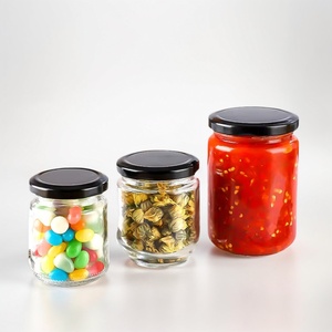 Chất Lượng Tốt 8Oz 12Oz 16Oz 240Ml 350Ml 500Ml 730Ml Gia Vị Mật Ong Mứt Thực Phẩm Lưu Trữ Chai Thủy Tinh & Lọ Với Nắp - Product Image 3