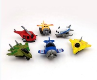 Lot de 6 mini-modèles d'avions mignons en métal, vente flash Shein, cadeau pour pilote, jouets d'avion pour enfants, vente en gros
