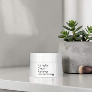 JOVISA, Socio Regional de SGS, Crema Removedora de Pegamento para Pestañas con Aceite de Germen de Trigo Hecha en Corea, 15g, Para Ojos Sensibles, Acción Rápida - Product Image 1