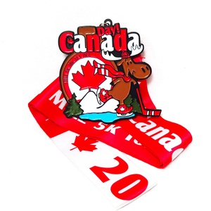 Medallas de Maratón al por Mayor, Medallas Deportivas de Metal Sublimadas, Medallas Personalizadas para Navidad, Día de Canadá, Carnaval - Product Image 2