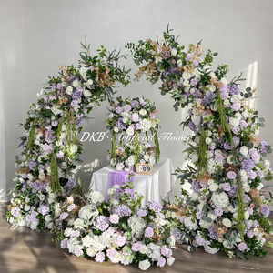 Best Seller Artificial flowers for standup arch Silk <b>Rose</b> Flower Wedding Arch Backdrop - Product Image 3