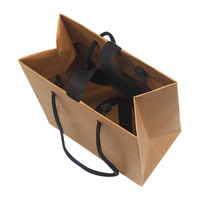 Pochette debout personnalisée emballage biodégradable sac en papier kraft sacs de paquet de bijoux Dinosource dignes de confiance avec poignée