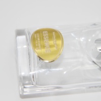 Autocollants personnalisés avec logo imprimé, étiquettes privées, autocollants en métal aluminium, imperméables pour flacon de parfum, étiquette personnalisée avec logo