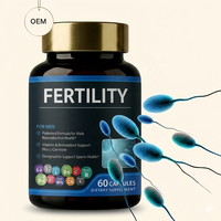 Complément de Fertilité Masculine : Soutien à la Santé du Sperme, Comprimés de L-Carnitine et CoQ10 – Formule Premium pour la Santé Reproductive des Hommes Adultes