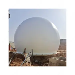 China Hot Sale CE approved gas storage bag generador de gas bio for biogas power plant