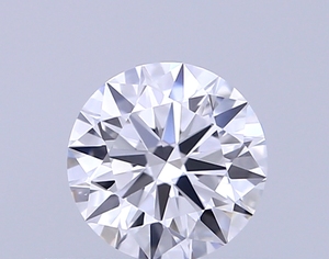 Diamant rond de 0,42 carat, cultivé en laboratoire, certifié IGI, couleur D, clarté VS1, taillé au laser, pour la fabrication de bijoux - Product Image 1