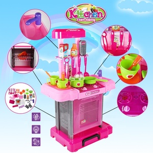 Ensemble de cuisine électrique pour enfants 661-60, jeu éducatif amusant 2 en 1, jouet de cuisine d'imitation avec sons et lumières pour tout-petits - Product Image 4