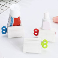 Presse-dentifrice manuel ABS multifonctionnel à clipser, support non pliable pour salle de bain domestique